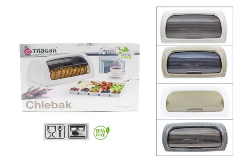 Suport pentru paine Plastic Rattan Effect