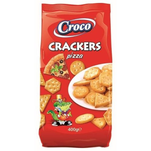 Croco Crackers Pizzás 400G (e)