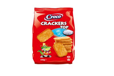 Croco Crackers Sós 150G (e)