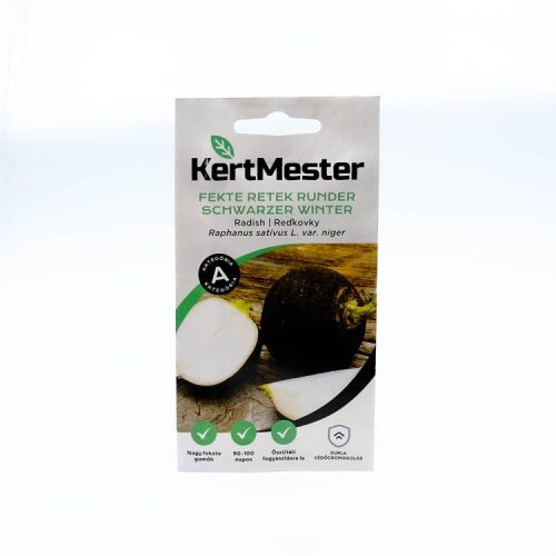 Kertmester Vetőmag Fekete Retek 5G (e)