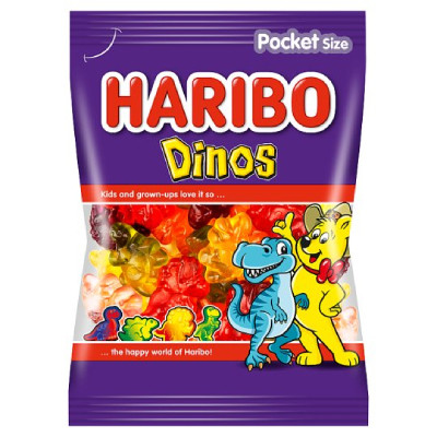 Haribo Gumicuk.Dinos 100G (e)