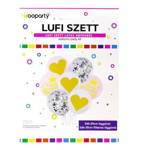 Wooparty Lufi Szett 8915590 7Db (e)