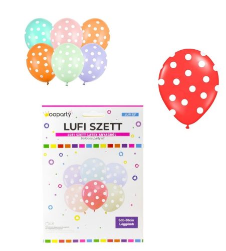 Wooparty Lufi Szett 8915606 6Db (e)