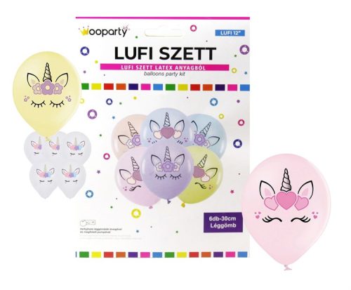 Wooparty Lufi Szett 8915607 6Db (e)