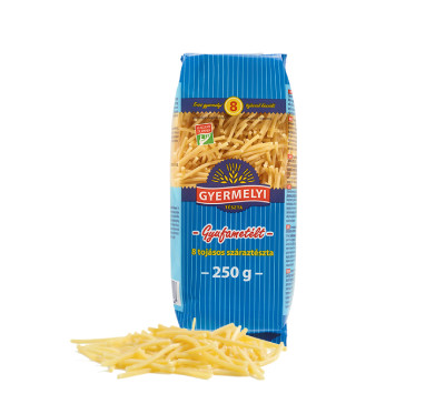 Gyermelyi Tészta Gyufamet.8Toj.250G (e)