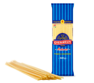 Gyermelyi Tészta Makaróni 4Toj.500G (e)