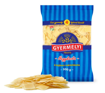 Gyermelyi Tészta Nagykocka 4Toj.500G (e)