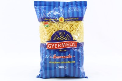 Gyermelyi Tészta Szarvacska 4Toj.500G (e)