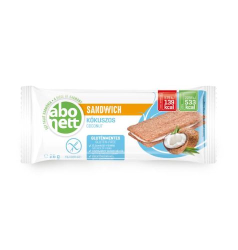 Abonett Sandwich Kókuszos 26G (e)