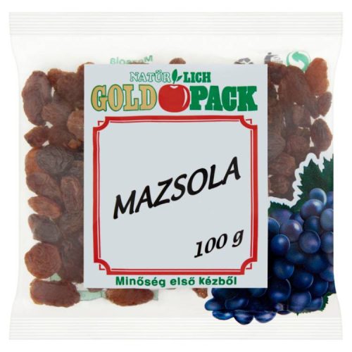 Gold Pack Mazsola 100G (e)