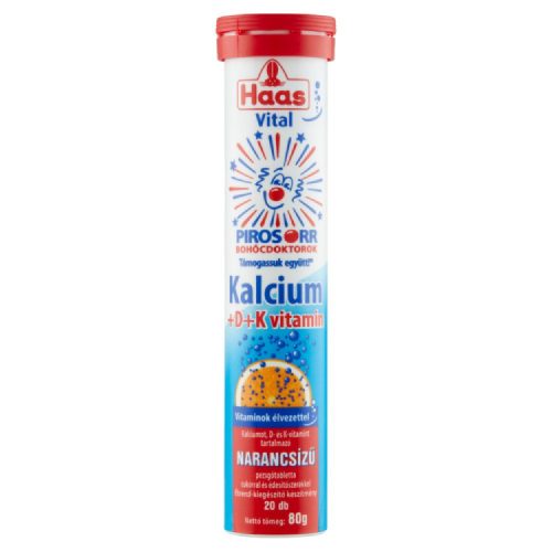 Haas Pezsgőtabl.Kalcium+D+K 80G (e)