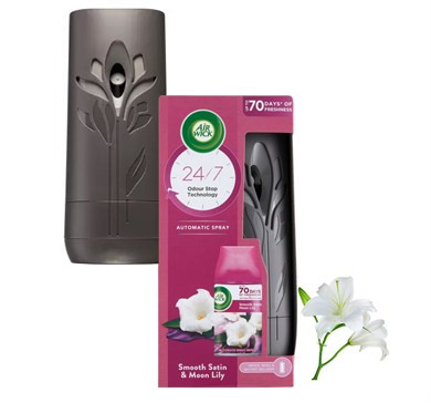 Airwick Freshmatic Automata Légfr.Kész.+Ut.Bársony Szatén 250Ml (e)