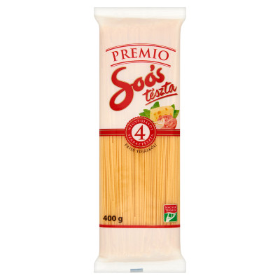 Soós Tészta Spagetti 4T 400G (e)