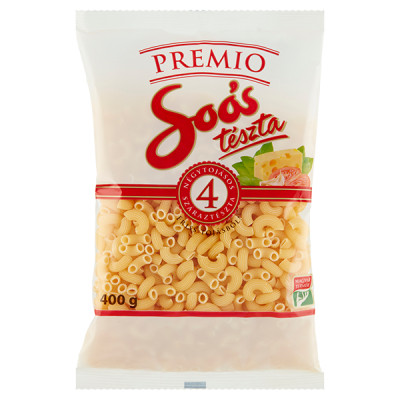 Soós Tészta Szarvacska 4T 400G (e)