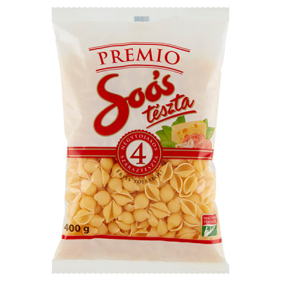 Soós Tészta Kagyló 4T 400G (e)