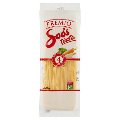 Soós Tészta Cérnametélt 4T 200G (e)