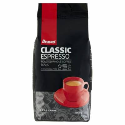 Bravos Kávé Classic Espr.Szemes 1Kg (e)
