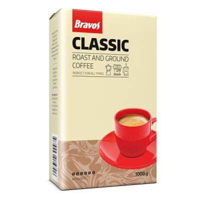 Bravos Kávé Classic Őrölt 1Kg (e)