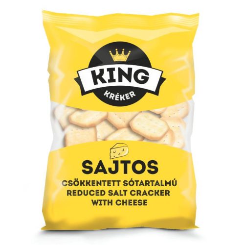 King Kréker Csökk.Sótart.Sajtos 100G (e)