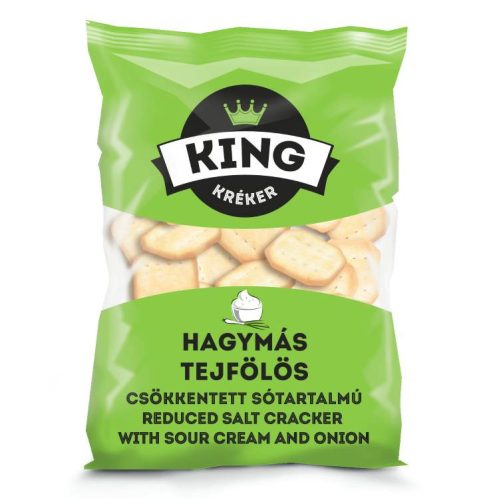 King Kréker Csökk.S.Hagym.-Tejf.100G (e)