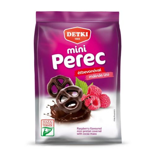 Detki Mini Perec Málna Étcsoki 160G (e)