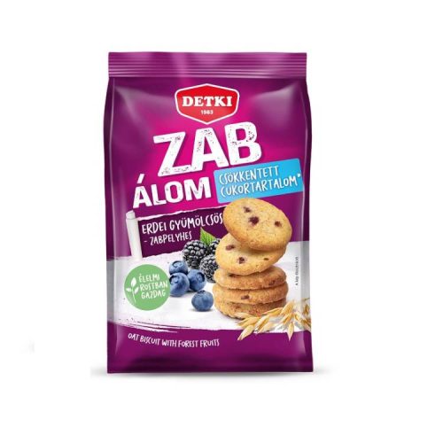 Detki Zab-Álom Keksz Erdeigyümölcsös 150G (e)