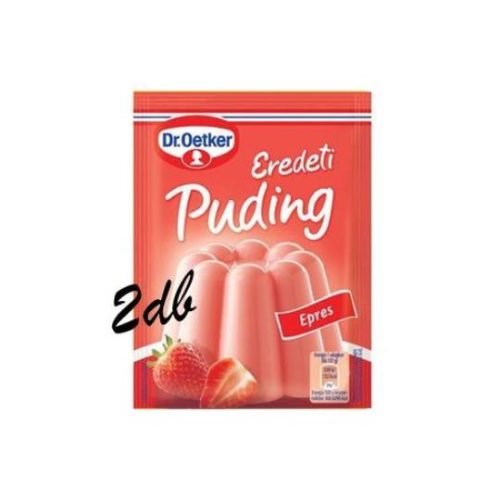 Dr.Oetker Eredeti Puding Eper 2X40G (e)