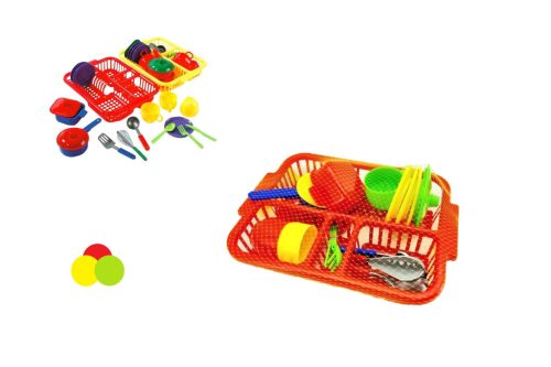 Toy dish dryer 17 pieces 5009