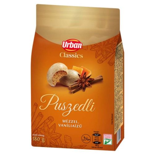 Urbán Mézes Puszedli Vaníliás 180G (e)