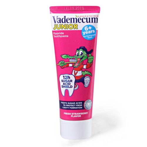 Vademecum Fogkrém Junior Eper 50Ml (e)