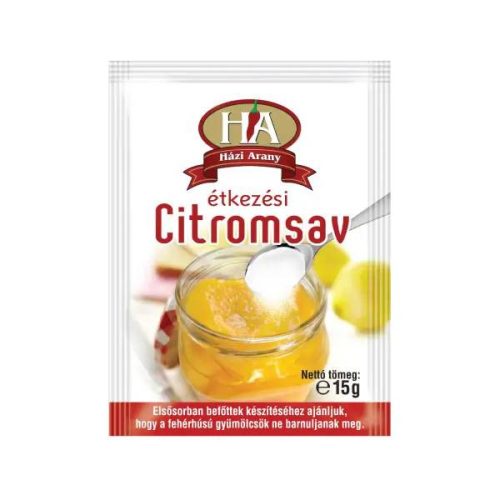 Házi Arany Citromsav 15G (e)