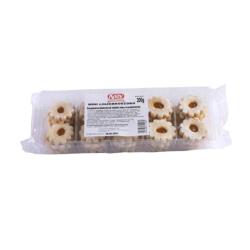 Kazy Linzerkoszorú Barackos 200G (e)