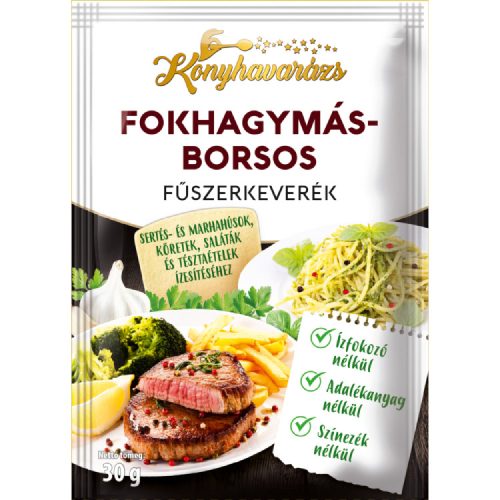Böllér Konyhav.Fűszerk.Fokh.-Bors 30G (e)