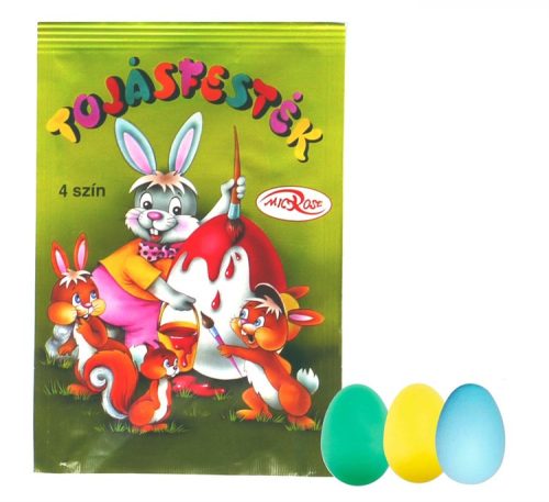 Extra Tojásfesték 4 Színű 9,2G (e)