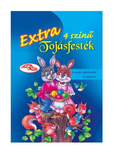 Extra Tojásfesték 4 Színű 9,2G (e)