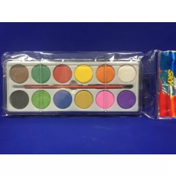 Sky Art Vízfesték Nagy 12 Szín WCS12A (12/gy_144/#)