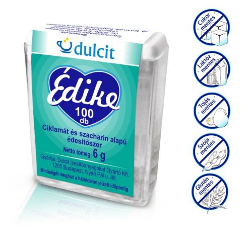 Dulcit Édike Édesítőszer 6G 100Db (e)