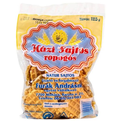 Sajtostallér Házi Natúr 125G (e)