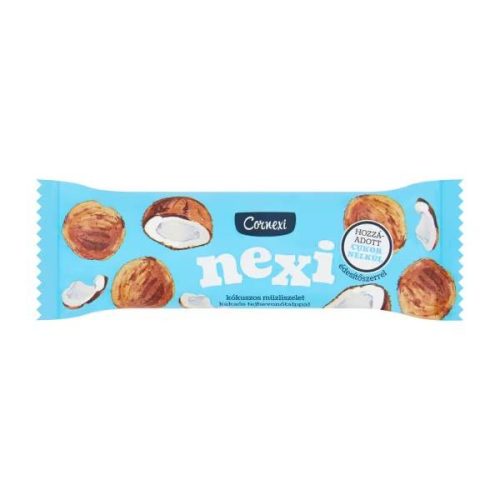 Cornexi Nexi Müzliszelet Hozzáadott Cukor Nélkül Kókuszos 25G (e)