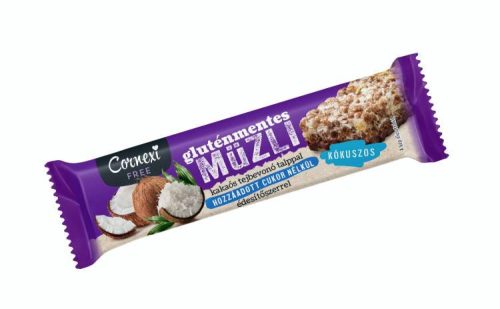 Cornexi Müzliszelet Gluténmentes Hcn Kókuszos 25G (e)