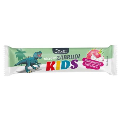 Cornexi Kids Zabrudi Sárkánygyümölcsízű Málnás Töltelékkel 30G (e)