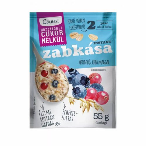 Cornexi Zabkása Hcn Áfonya Chia 55G (e)