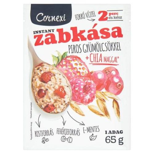 Cornexi Zabkása Pirosgyümölcs 55G (e)