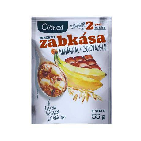 Cornexi Zabkása Csokoládé-Banán 55G (e)