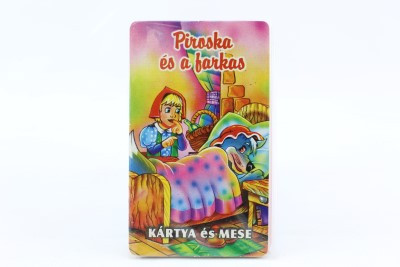 Kártya Piroska És A Farkas 1Db (e)