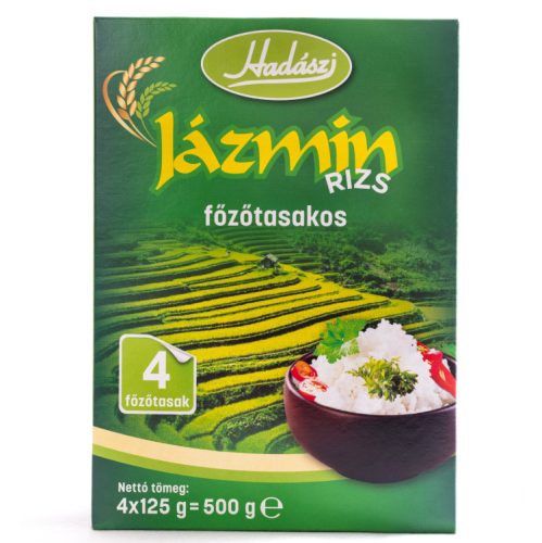 Hadászi Rizs Jázmin Főzőtas.4X125G (e)