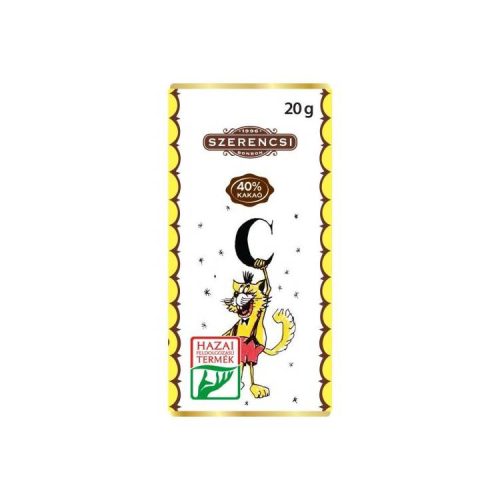 Szerencsi Állat Abc Tejcs.Szelet 20G (e)