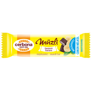 Cerbona Müzliszelet Kakaó-Banán 20G (e)
