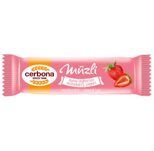 Cerbona Müzliszelet Joghurt-Eper 20G (e)