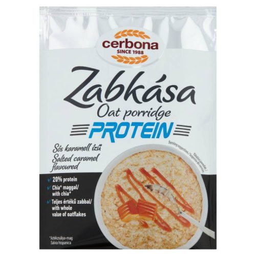 Cerbona Prot.Zabkása Sós Karamell 60G (e)